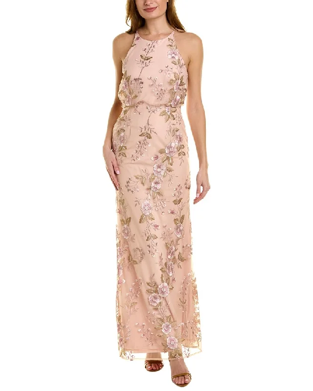 Adrianna Papell Mermaid Maxi Dress