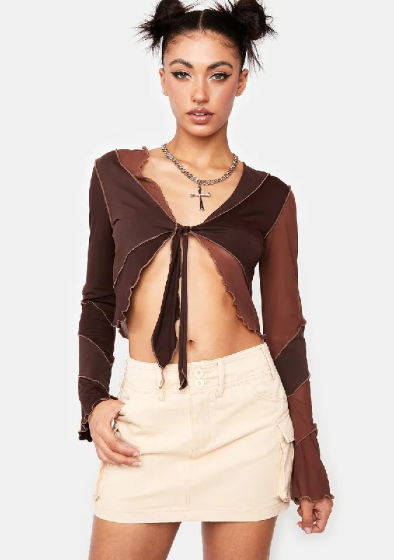 Katya Low Waist Cargo Skirt