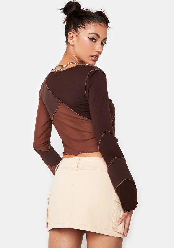 Katya Low Waist Cargo Skirt