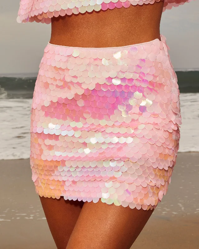 Show Stopper Pailette Sequin Mini Skirt