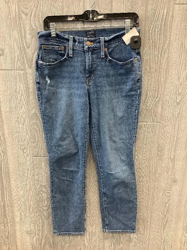 Blue Denim Jeans Boyfriend J. Crew, Size 2