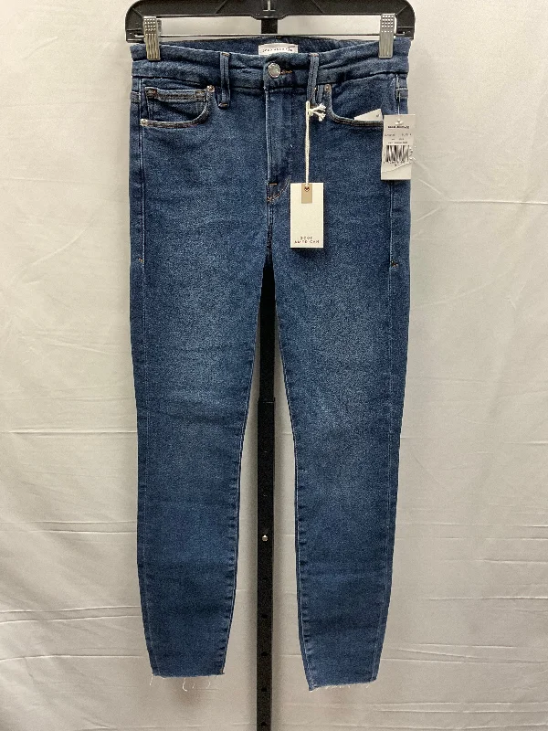 Blue Denim Jeans Skinny Good American, Size 2