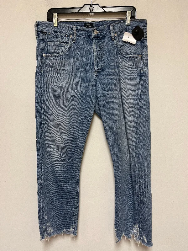 Blue Denim Jeans Straight Citizens Of Humanity, Size 6