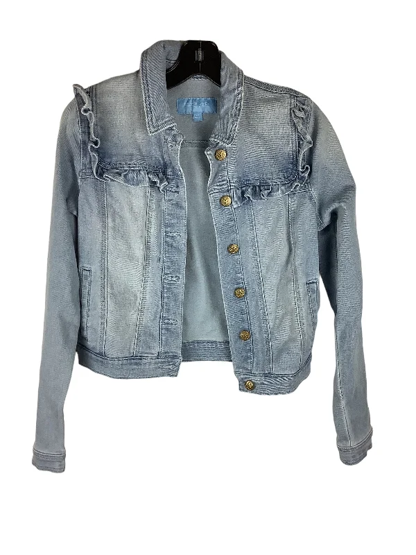 Jacket Denim By Draper James In Blue Denim, Size: Xs