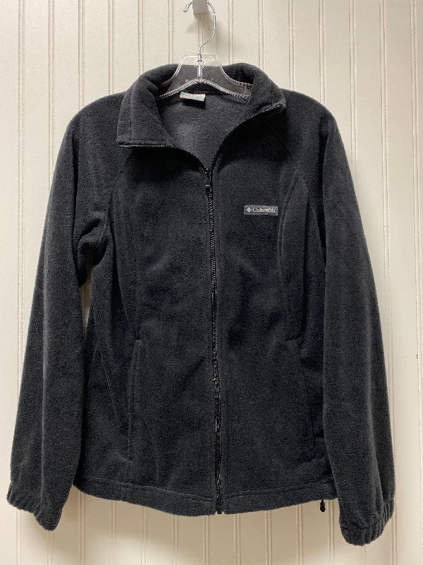 Jacket Fleece By Columbia In Grey, Size: M