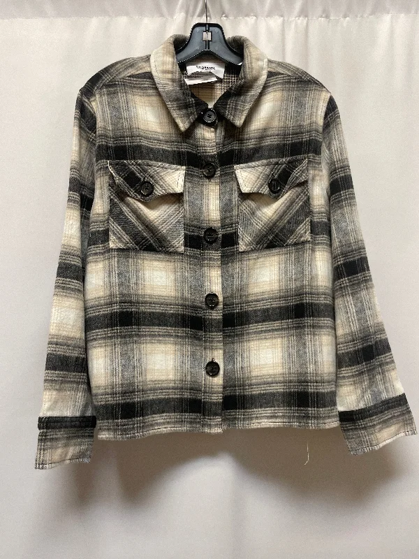 Jacket Other By Bb Dakota In Plaid Pattern, Size: L