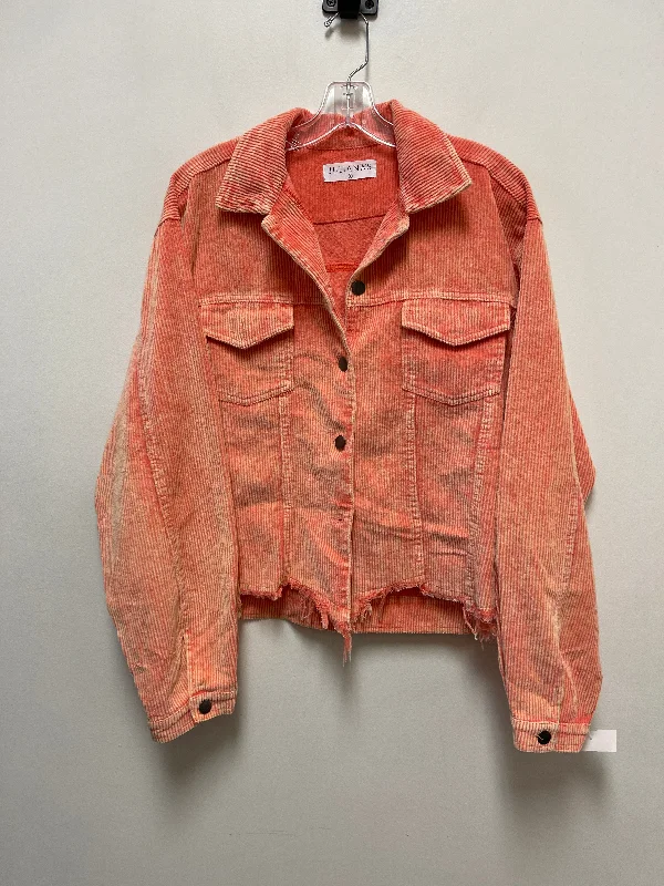 Jacket Other By Clothes Mentor In Orange, Size: L