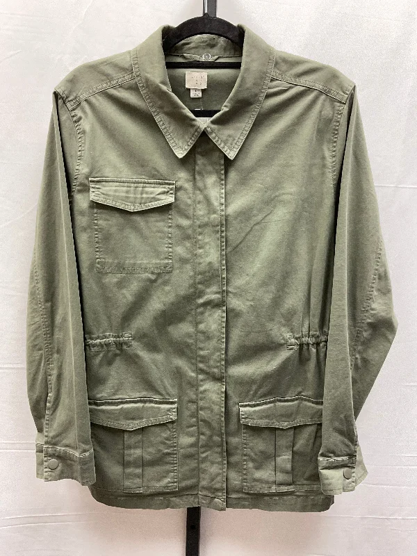 Jacket Utility By A New Day In Green, Size: L