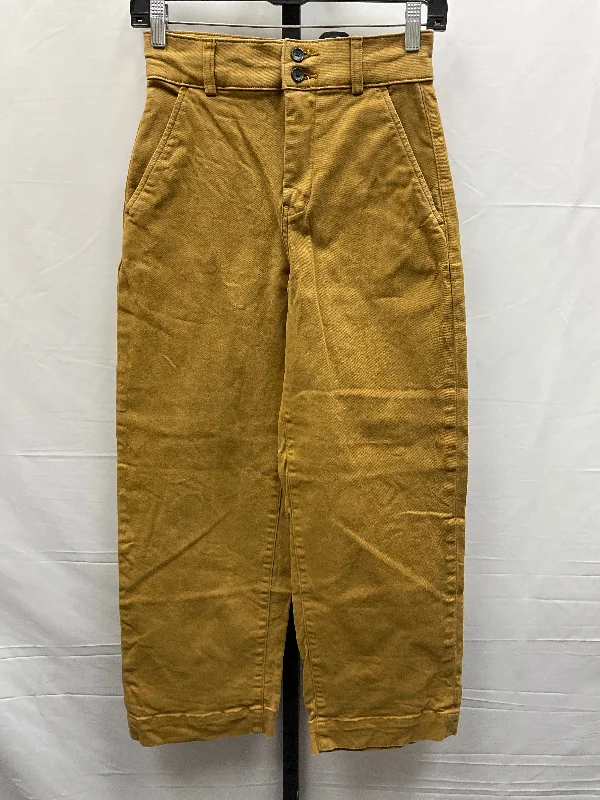 Tan Jeans Wide Leg Everlane, Size 0