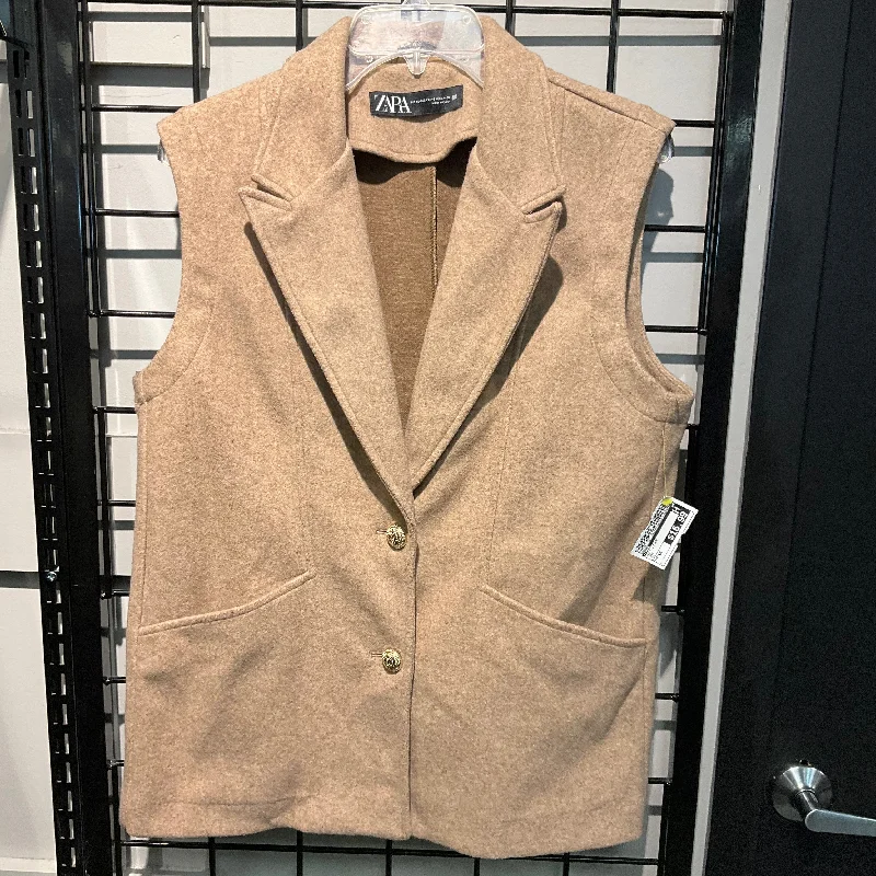 Vest Other By Zara In Tan, Size: Xs