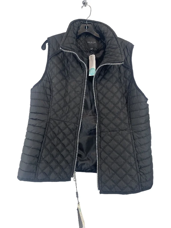 Vest Puffer & Quilted By Marc New York In Black, Size: 2x