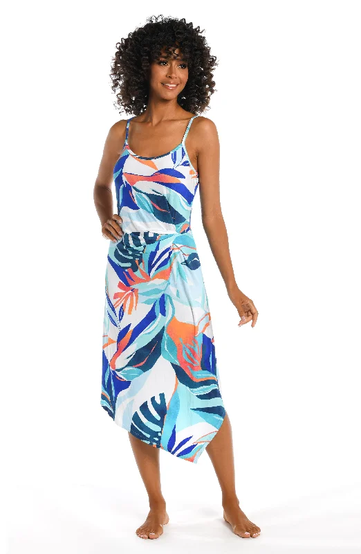 Coastal Palms Dress