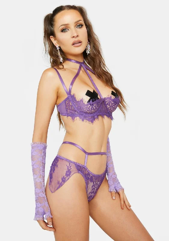 Deep Devotion Lingerie Set