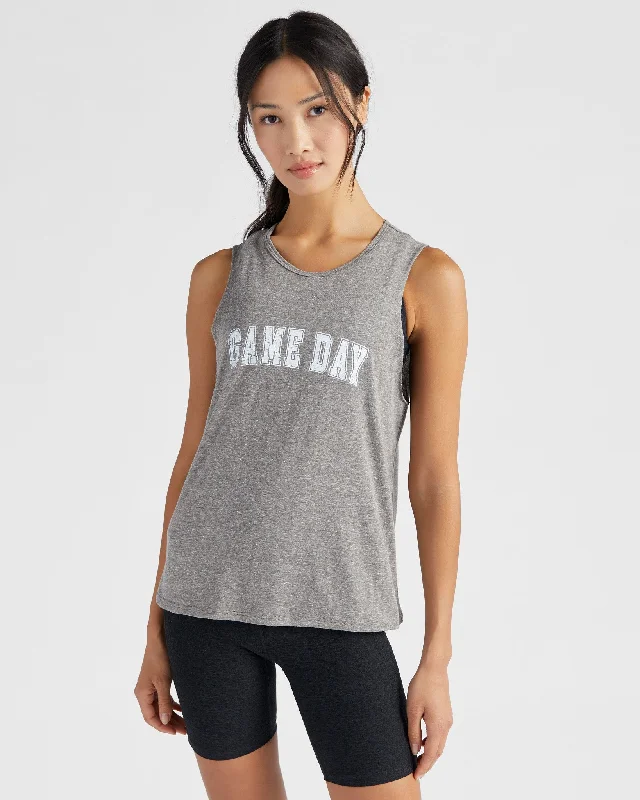 Triblend Jersey Muscle Tank - Game Day