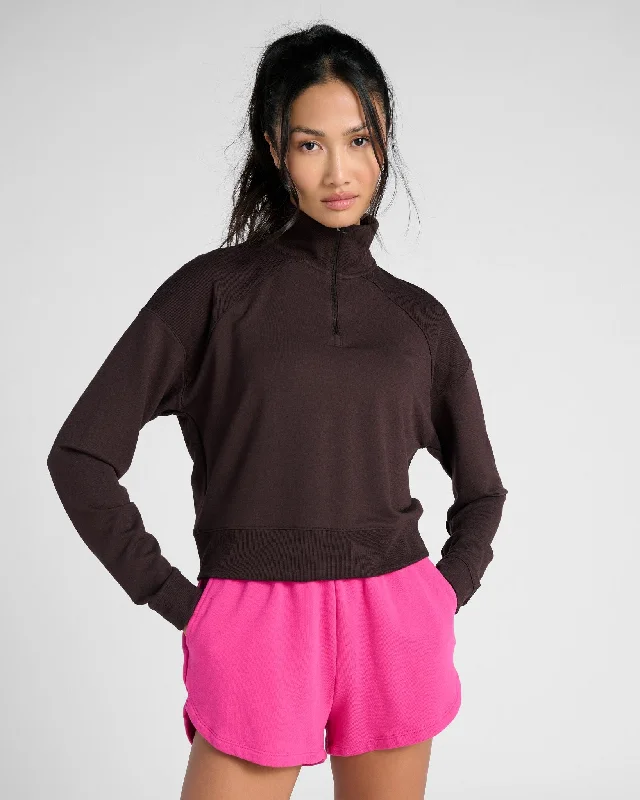 Serene 1/4 Zip Relaxed Pullover