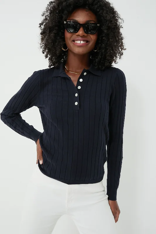 Navy Amanda Polo