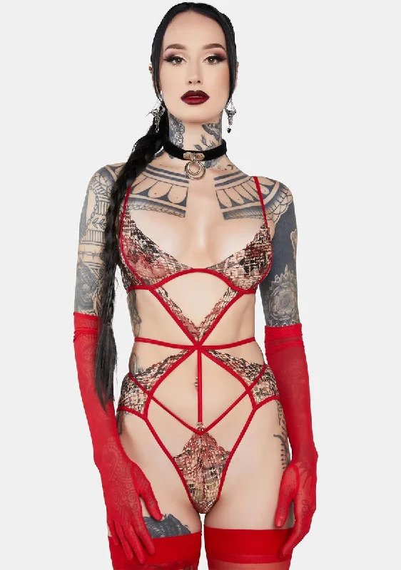 No Mercy Cutout Bodysuit