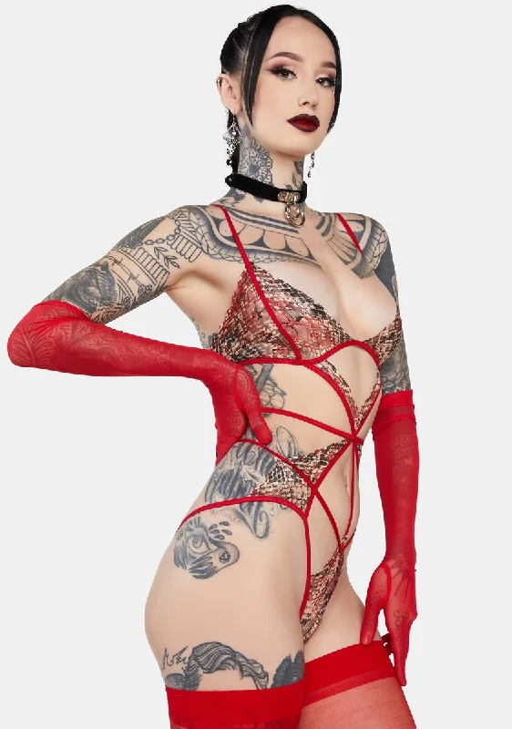 No Mercy Cutout Bodysuit