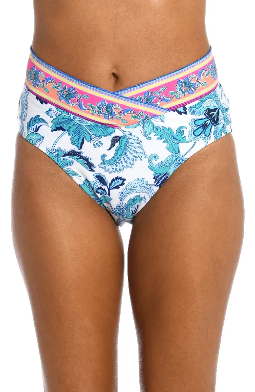 Santorini High Waisted Bikini Bottoms