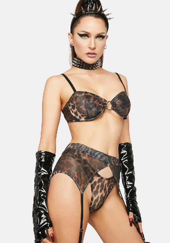 Wild Spots Lingerie Set