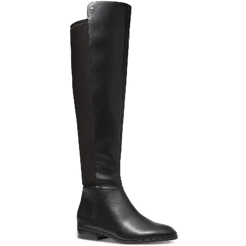 Womens Leather Knee-High Boots