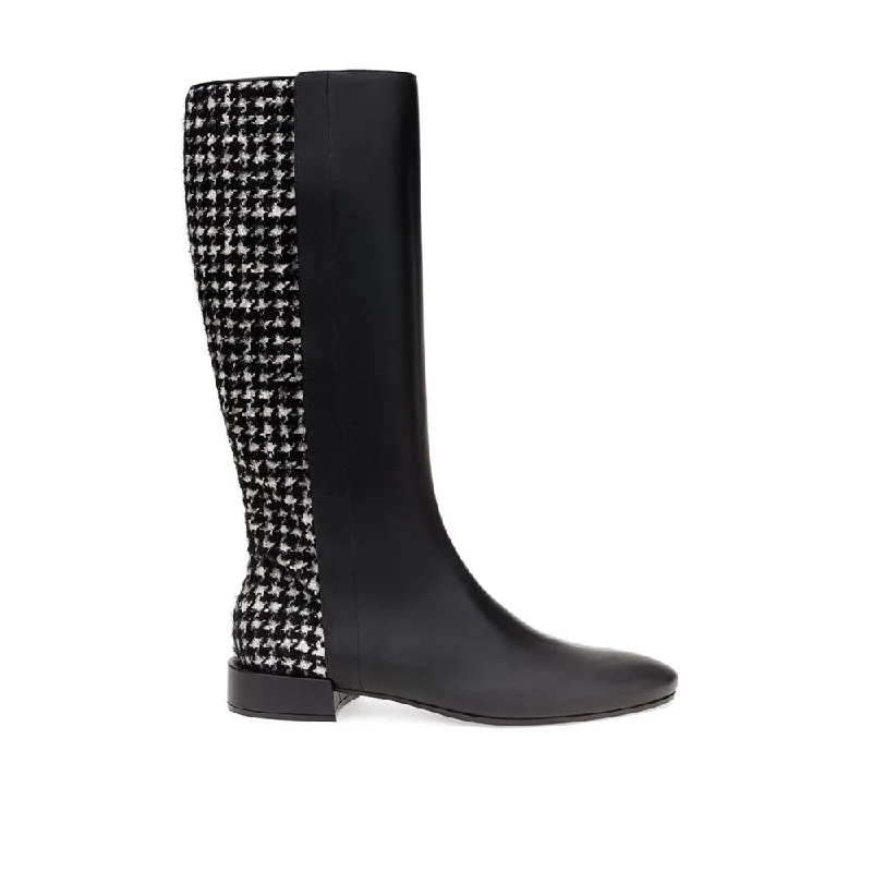 Dolce & Gabbana Elegant Black Leather Women's Boots