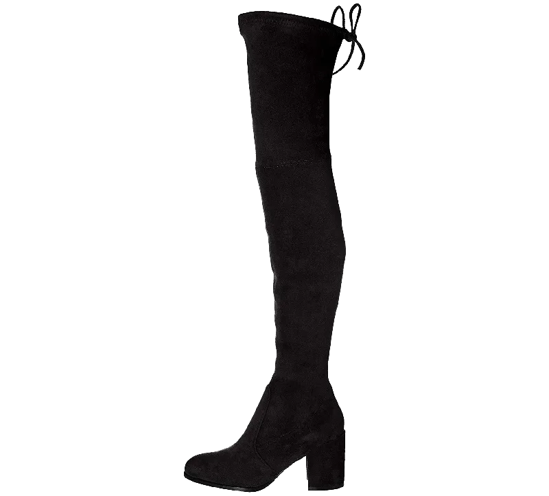 Paige Slim Fit Over The Knee Block Heel Boots