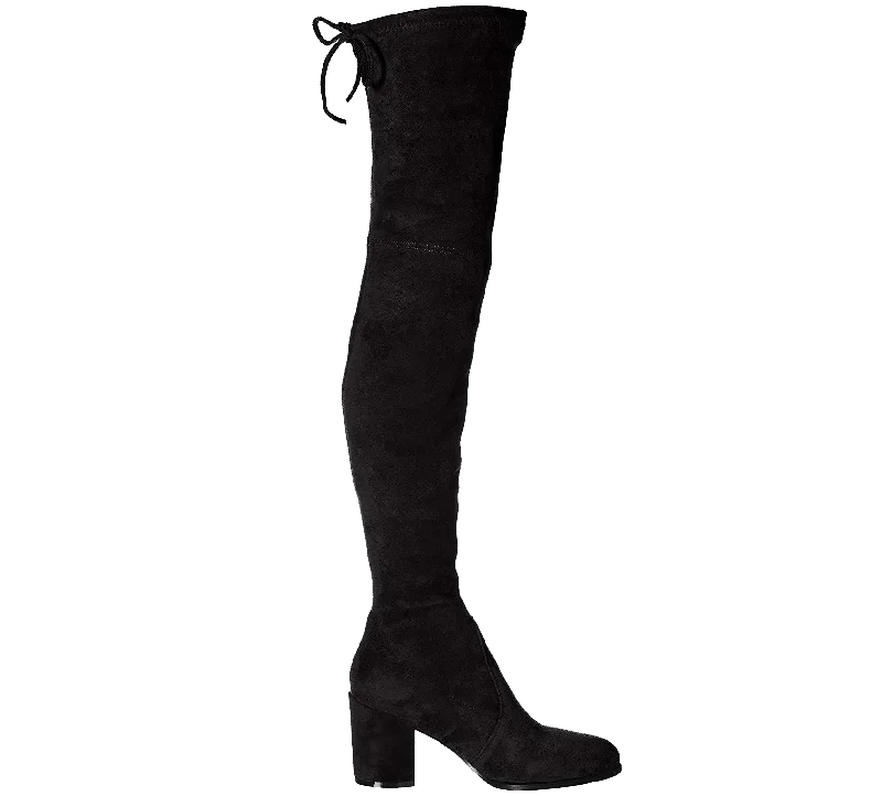 Paige Slim Fit Over The Knee Block Heel Boots