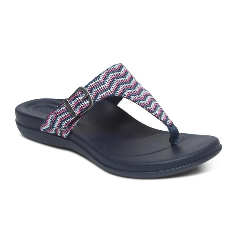 Aetrex Rita Sandal (Women) - Navy