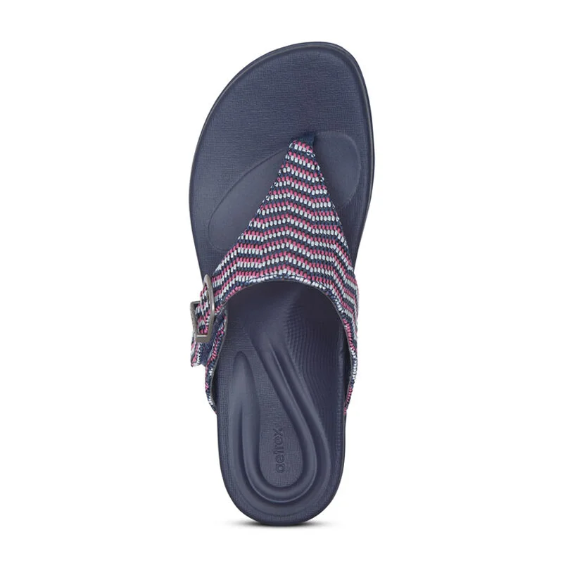 Aetrex Rita Sandal (Women) - Navy