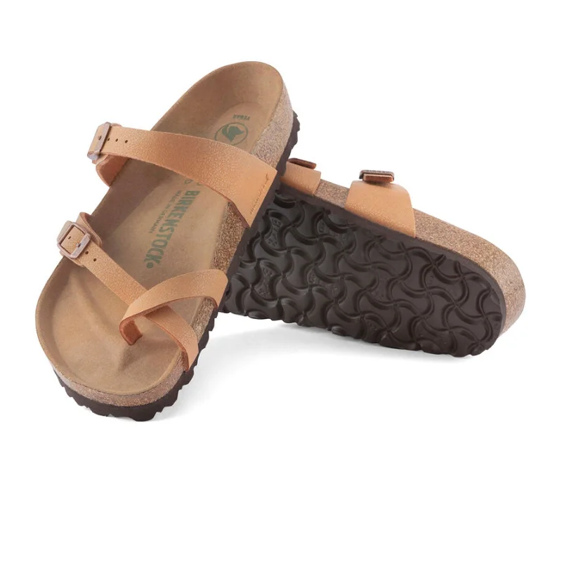 Birkenstock Mayari Vegan Sandal (Women) - Pecan Birkibuc