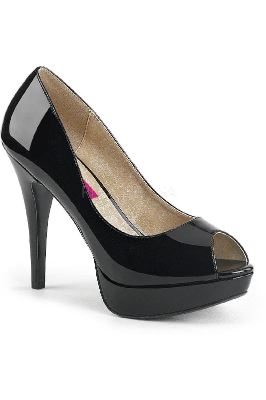 CHLOE-01 Pump  | Black Patent