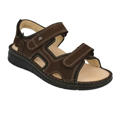 Finn Comfort Wanka-S Backstrap Sandal (Unisex) - Brown