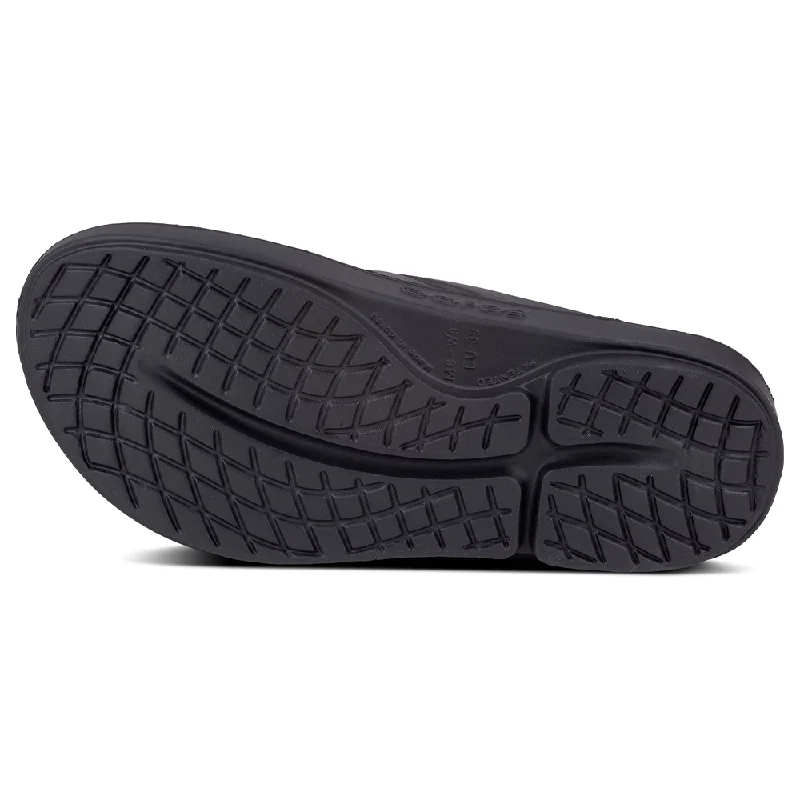 OOFOS OOriginal Black Sandal (Unisex)