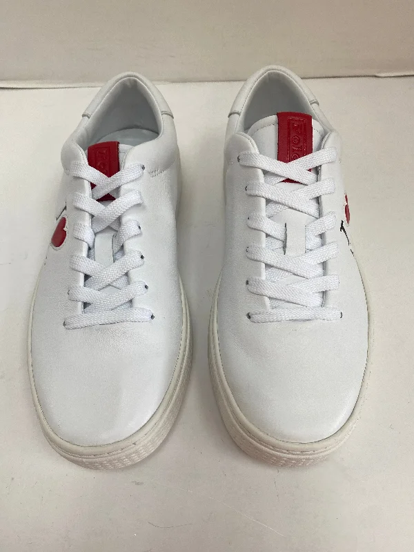 Shoes Sneakers By Polo Ralph Lauren In White, Size: 7.5