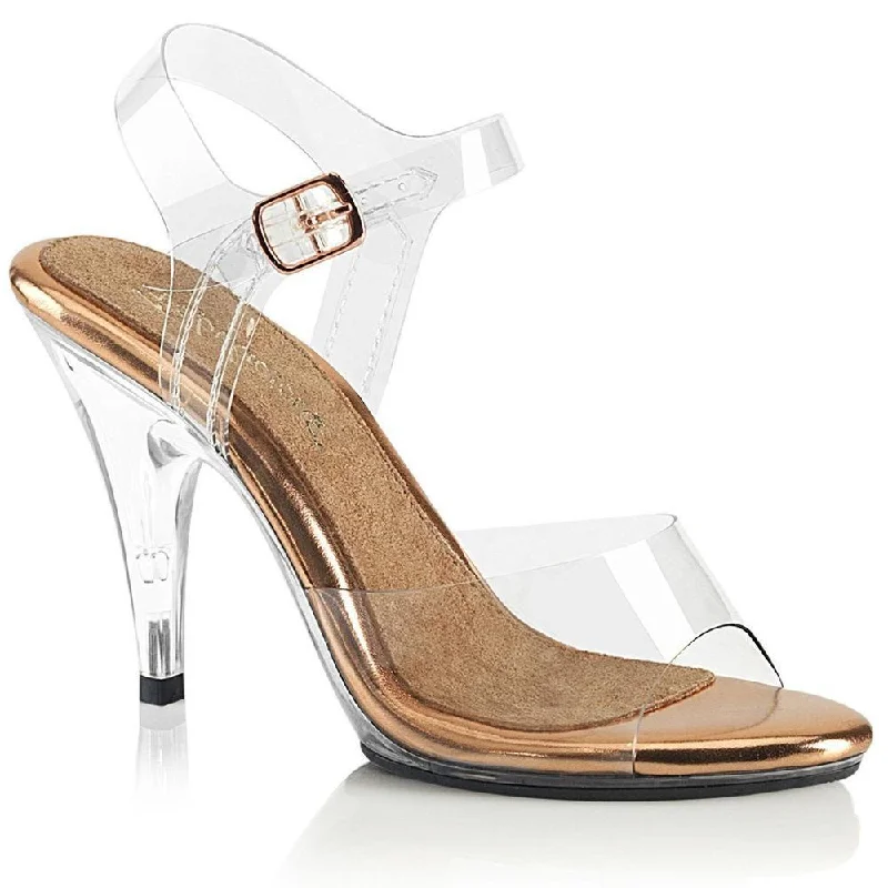 SS-CARESS-408 Sandal | Clear Vinyl