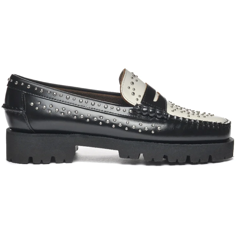 Dan Lug Studs Woman - Black/White