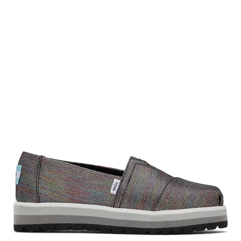 Girl's Toms, Alpargata Platform Slip-On - Little Kid & Big Kid