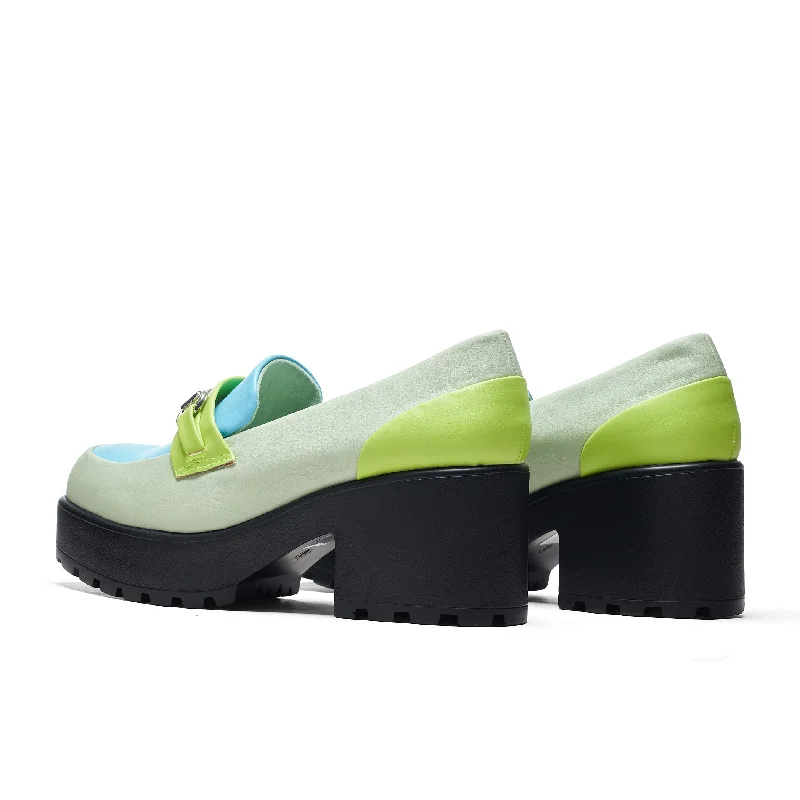 High Class Chunky Shoes - Mint Pastel