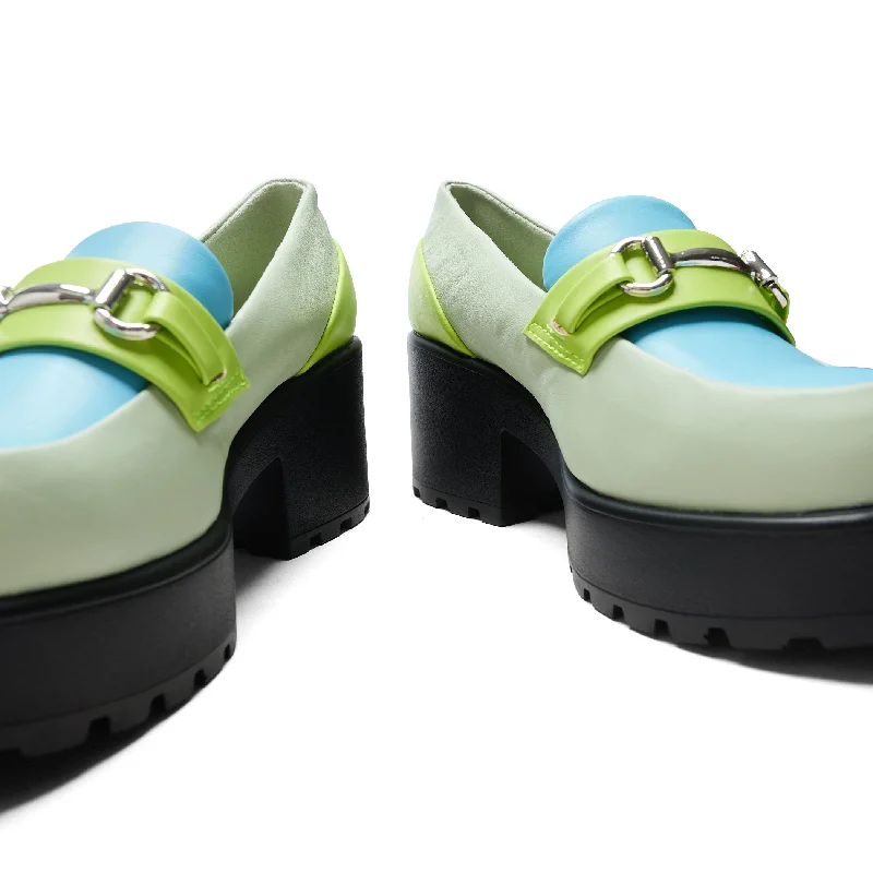 High Class Chunky Shoes - Mint Pastel