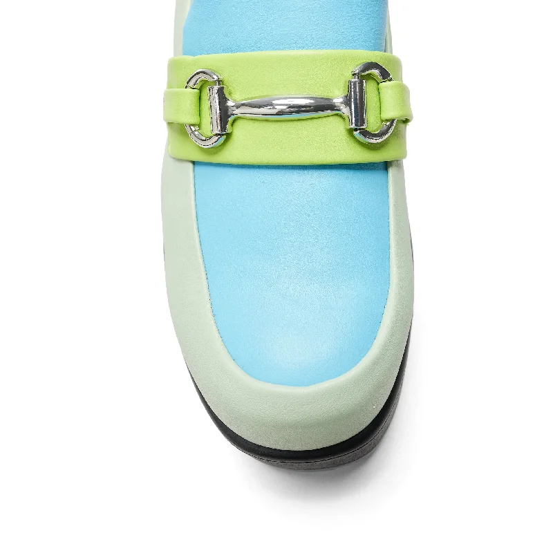 High Class Chunky Shoes - Mint Pastel