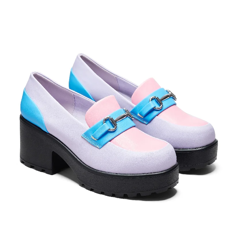 High Class Chunky Shoes - Pink Pastel