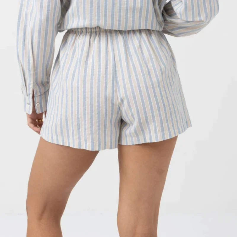 Amore Stripe Short (Blue Stripe)