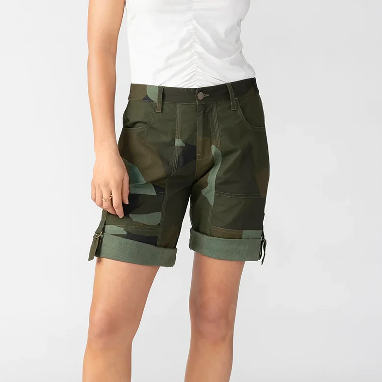 Cali Shorts (Green Scape)