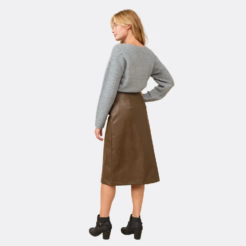 Charlotte Skirt (Brown)