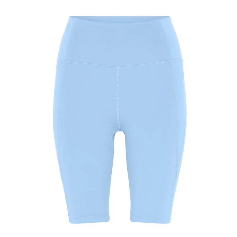 High Rise Bike Short (Cerulean)