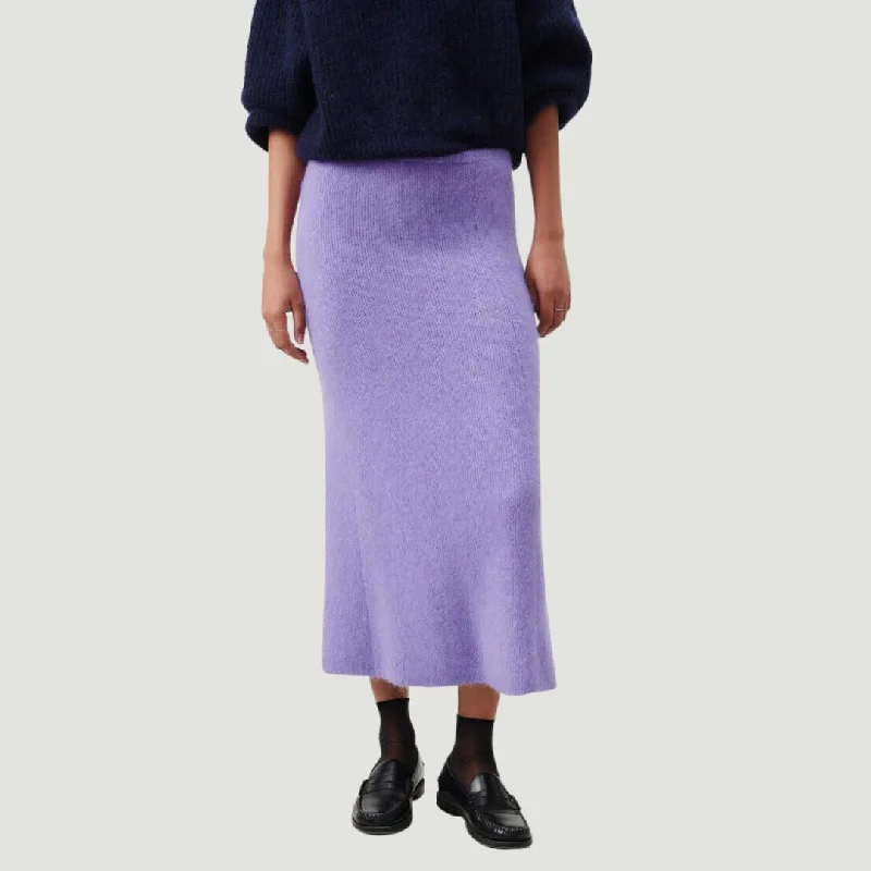 Knit Skirt (Mauve)