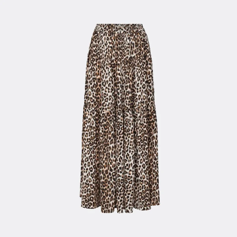 Sunset Skirt (Leopard Print)