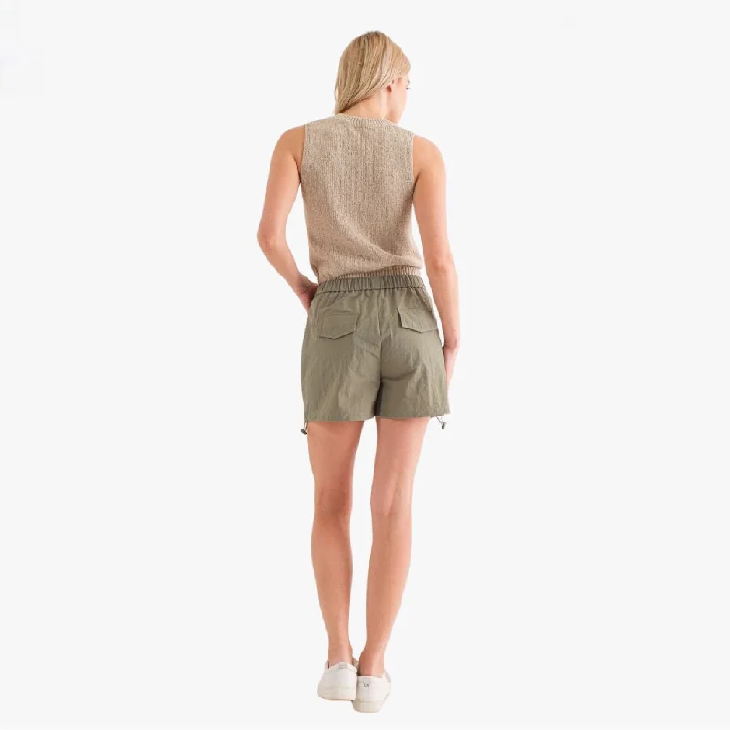 Woven Cargo Shorts (Olive)