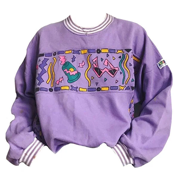 90's Kids Lavender Sweatshirt